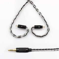 TRN Copper And Silver Mixed Updated Earphone Cable 2.5/3.5mm Balanced Cable With MMCX/2pin Connector