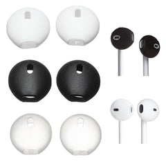 1 Pair Silicone In-ear Headphonee Earphone Case Cover Cap Ear Muffs for iPhone AirPods EarPods