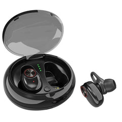 [True Wireless] TWS Wireless Bluetooth Earphone Noise Cancelling Stereo Headphone with Charging Box