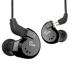 [8 Drivers] TRN V80 2BA+2DD Hybrid Earphone HiFi Dual Balanced Armature Dual Dynamic Bass Headphone