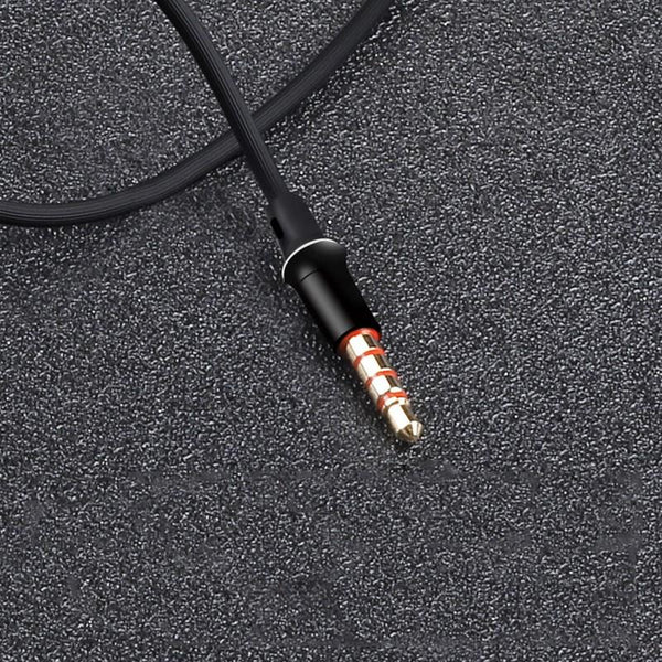 Q8 Mini Wired Earphone Metal Stereo Super Bass 3.5mm Jack Line Control Sport In-ear Headset With Mic