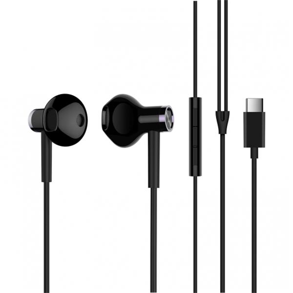 Original Xiaomi Type-C Earphone Dynamic Driver+Ceramics Driver In-ear Wired Headphone with Mic