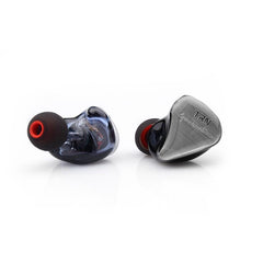 IM1 HIFI Hybrid In-ear Ring Iron Earphone Bass Dual Dynamic Drivers Removable Cable Sport Headphone