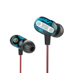 KZ ZSE Dual Dynamic Driver In-ear HiFi Earphone Noise Cancelling Headphone for iPhone Samsung Xiaomi