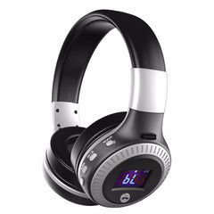 B19 HiFi Wireless Bluetooth Headphone LED Display Noise Cancelling TF Card Stereo Earphone Headset