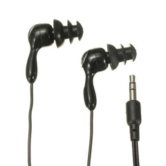 3.5MM Swimming Waterproof Earphone For Media Player FM Radio MP3 iPod