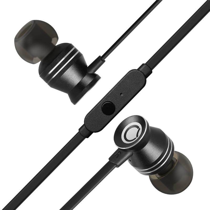 GGMM C300 Metal Wired Earphone 3.5mm Port Heavy Bass Noise Cancelling In-ear Gaming Headphones