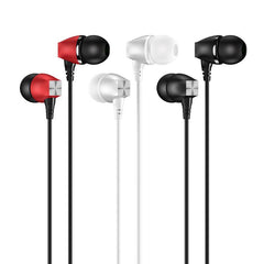 USAMS EP-19 Metal 3D Surround Stereo 3.5mm In-ear Heavy Bass Earphone Headphone for iPhone Samsung