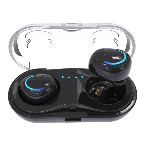 [Truly Wireless] HBQ Q18 Bluetooth Earphone With 650mAh Charger Box Noise Cancelling Sweatproof