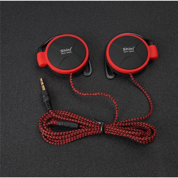 Shini Q940 3.5mm Sport Headset Ear Hook Stereo Earphone Headphone For Cell Phone MP3 MP4 Player