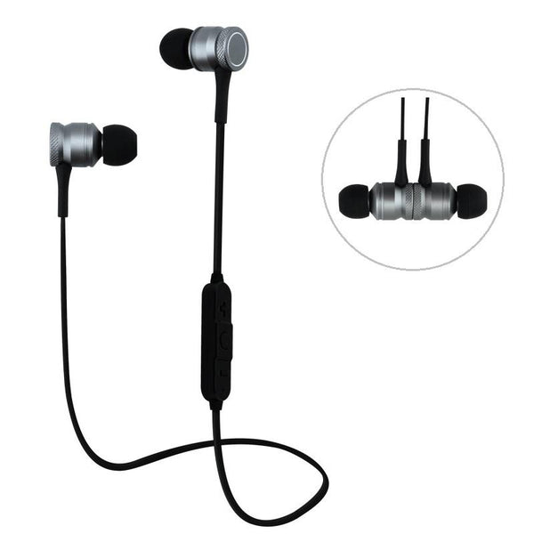 Bakeey H5 Wireless Bluetooth Earphone Magnetic Adsorption Bass Headphone for iPhone Samsung Xiaomi