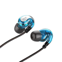 PICUN S8 Sport IPX4 Waterproof Sweatproof Wired Earphone Headphone With Mic Heavy Bass