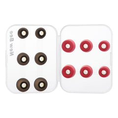 New Bee 3 Pairs of Rebound Memory Foam Tips 3 Pairs of Silicone Earbuds for Earphone Headphone