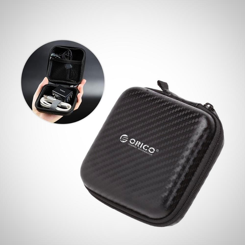 ORICO Earphone Box Portable Waterproof Shockproof Hard Cable Storage Case Bag Card Charger Organizer