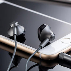 Langsdom F9 Metal Stereo Bass In-ear Earphone Headphone with Mic for Samsung S8 iPhone X Xiaomi