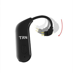 TRN BT20 Wireless Bluetooth V5.0 Upgrade Earphone Amp Bass Waterproof Removable Cable Sport With HD Mic