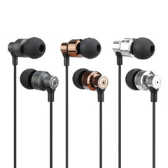 JBM JBMMJ-8600 MP3 Metal In-ear Deep Bass Headphone Headset Earphone for iPhone Xiaomi Huawei