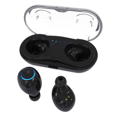 [Truly Wireless] HBQ Q18 Bluetooth Earphone With 650mAh Charger Box Noise Cancelling Sweatproof