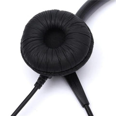 RJ11 Telephone Headset Noise Cancelling Microphone Earphone Headphone For Desk Phones