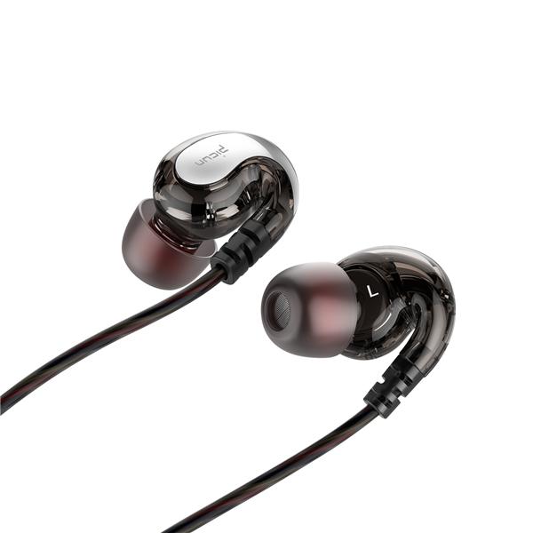 PICUN S8 Sport IPX4 Waterproof Sweatproof Wired Earphone Headphone With Mic Heavy Bass