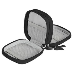 BUBM Double Layers Portable Anti-shock Earphone Accessory Storage Bag U Flash Disk Collection Box