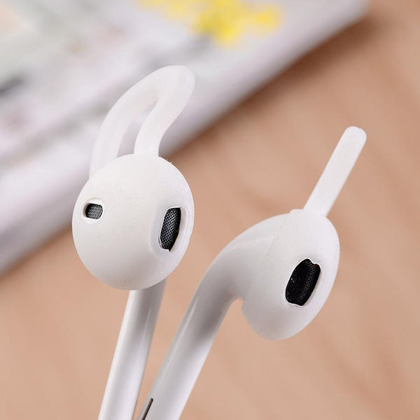 Sports Anti-slip Soft Silicone Hooks Replacement Ear Muffs Earphone Case Cover For Airpods 