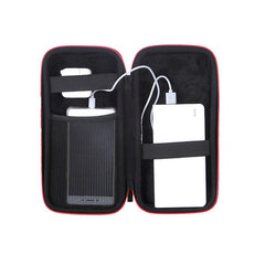 Portable Shockproof Power Bank Bag Hard Zipper Hang Rope Storage Box for Earphone Smartphone