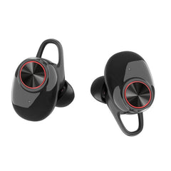 [True Wireless] TWS Wireless Bluetooth Earphone Noise Cancelling Stereo Headphone with Charging Box