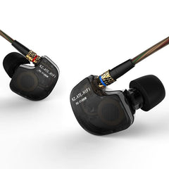 KZ ATE 3.5mm Metal In-ear Wired Earphone HIFI Super Bass Copper Driver Noise Cancelling Sports