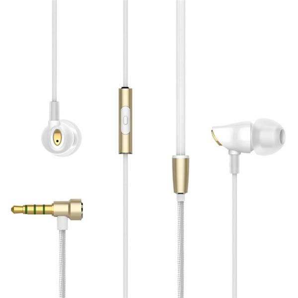 Rock Space Zircon Stereo Heavy Bass Earphone Headphone With Mic Wired Control for iPhone Xiaomi