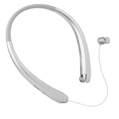 Portable Wireless Bluetooth Earphone HIFI Stereo Outdoor Sport Handsfree Neck Hanging With Mic