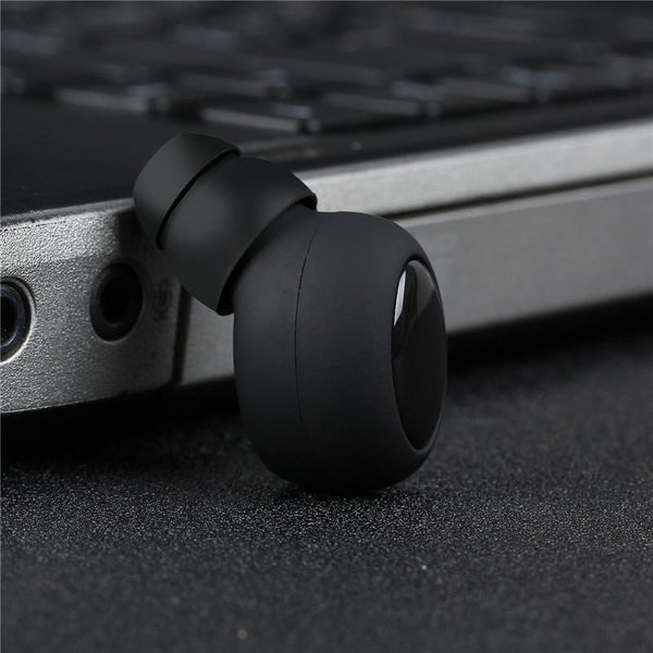 Mini Portable Wireless Bluetooth Earphone HIFI Stereo Sound Waterproof Invisible Headset With Mic