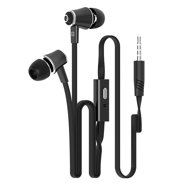 Langsdom JM21 In-ear 3.5mm Plug Bass Wired Control Earphone With Mic for Xiaomi Samsung iPhone