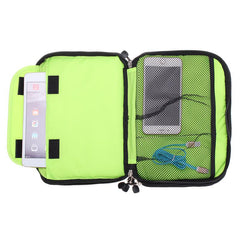 Universal Double Layers Large Capacity Data Cable Storage Bag Earphone USB Cable Organizer Bag