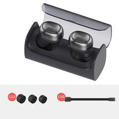 [True Wireless] Xiaomi QCY Q29 Mini Wireless Bluetooth 4.1 Double Dual Headphone Earphone With Charging Box