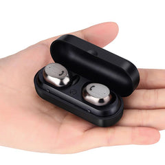 [Truly Wireless] WK BD800 Dual Bluetooth Earphone In-ear Stereo Sport Earphone With Charging Box