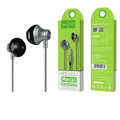 HOCO M18 Noise Cancelling Heavy Bass Wired 3.5mm In-ear Earphone Earbuds with Mic for Xiaomi iPhone