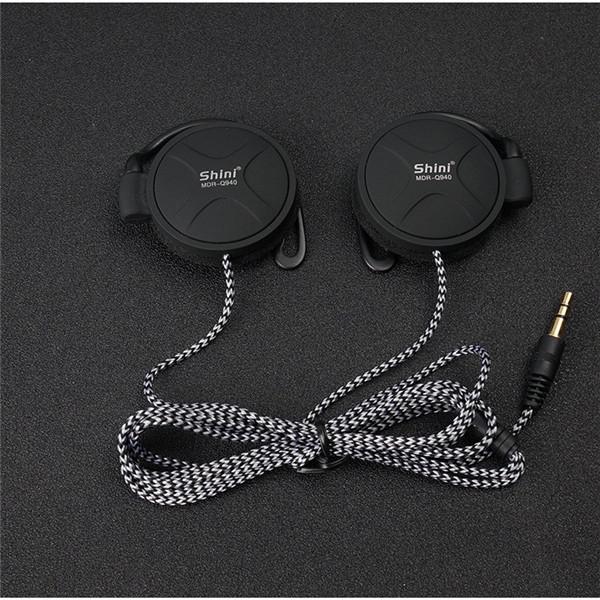 Shini Q940 3.5mm Hanging Ear Heavy Bass Stereo Earphone Headphone for Iphone Samsung Xiaomi