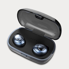 [Truly Wireless] Bluetooth Earphone IPX5 Waterproof Sweatproof Noise Cancelling With Charging Case