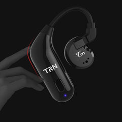 TRN BT20 Wireless Bluetooth V5.0 Upgrade Earphone Amp Bass Waterproof Removable Cable Sport With HD Mic