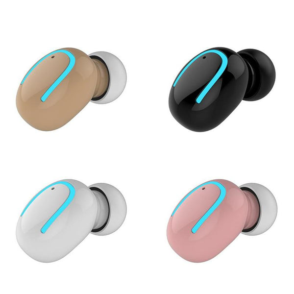 HBQ-Q13S Mini Wireless Bluetooth Earphone Single Portable Bass Headset Earphone With USB Charger