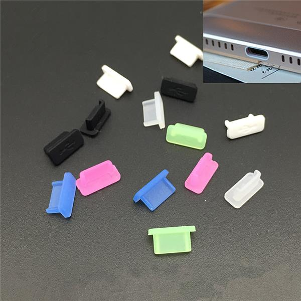 USB Type-C Interface Dustproof Plug with Earphone Dustproof Plug for Samsung S8 Xiaomi Huawei