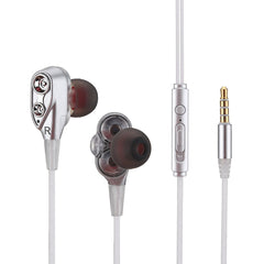 Enhanced Bass Earbuds High-Performance Dual Dynamic Driver System Earphone 360-degree Stereo Sound 