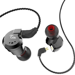 [8 Drivers] TRN V80 2BA+2DD Hybrid Earphone HiFi Dual Balanced Armature Dual Dynamic Bass Headphone