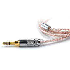 KZ Earphone Cable 3.5mm Copper Silver Mixed Plated Upgrade Cable for ZST ZS10 AS10 BA10 ZS6 MMCX