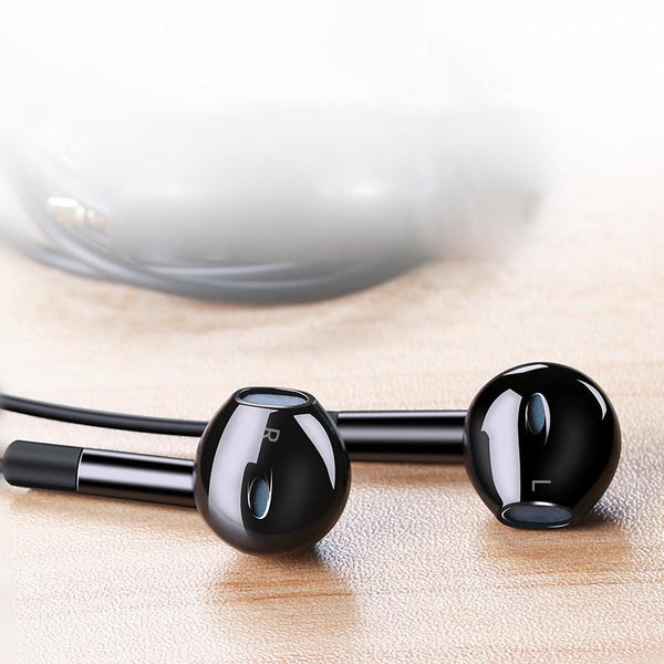 Langsdom E6U Wired Control Earphone Super Bass Sound 3.5mm Jack In-ear Earbuds Headphone With Mic