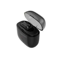 DACOM K6P Wireless Bluetooth Earphone Mini Invisible Single Headphone with Charging Box with HD Mic