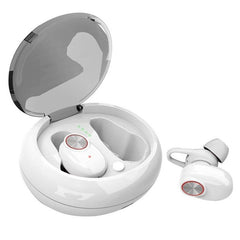 [True Wireless] TWS Wireless Bluetooth Earphone Noise Cancelling Stereo Headphone with Charging Box