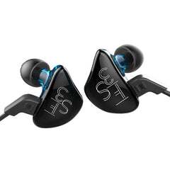 KZ ES3 HiFi 4 Drivers Balanced Armature Dynamic Driver Hybrid Earphone Headphone for iPhone Samsung