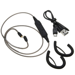 Gray Bluetooth Adapter Earphone USB Cable for Shure SE215 SE315 SE425 SE535